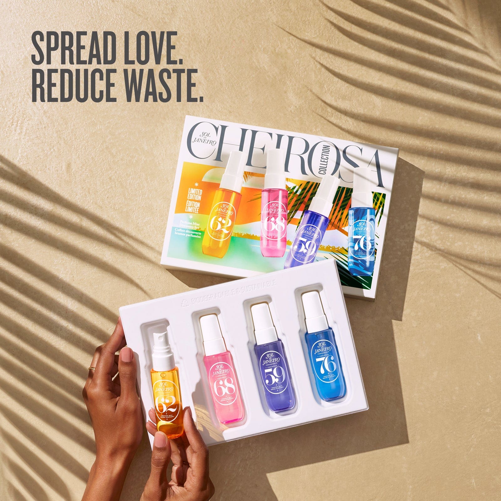 spread love, reduce waste