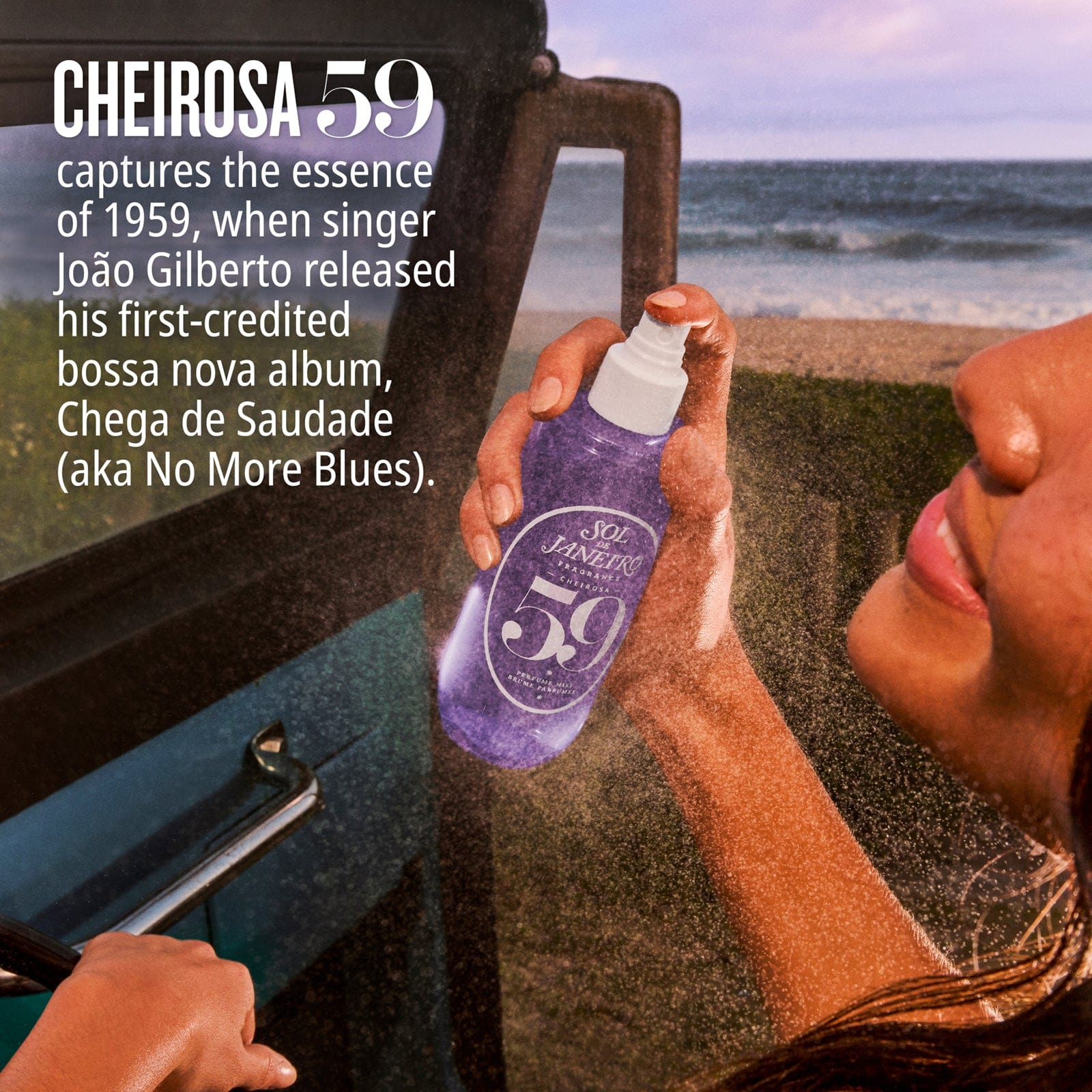 Cheirosa 59 captures the essence of 1959, when singer Joao Gilberto released his first-credited bossa nova album, Chega de Saudade (aka No More Blues).