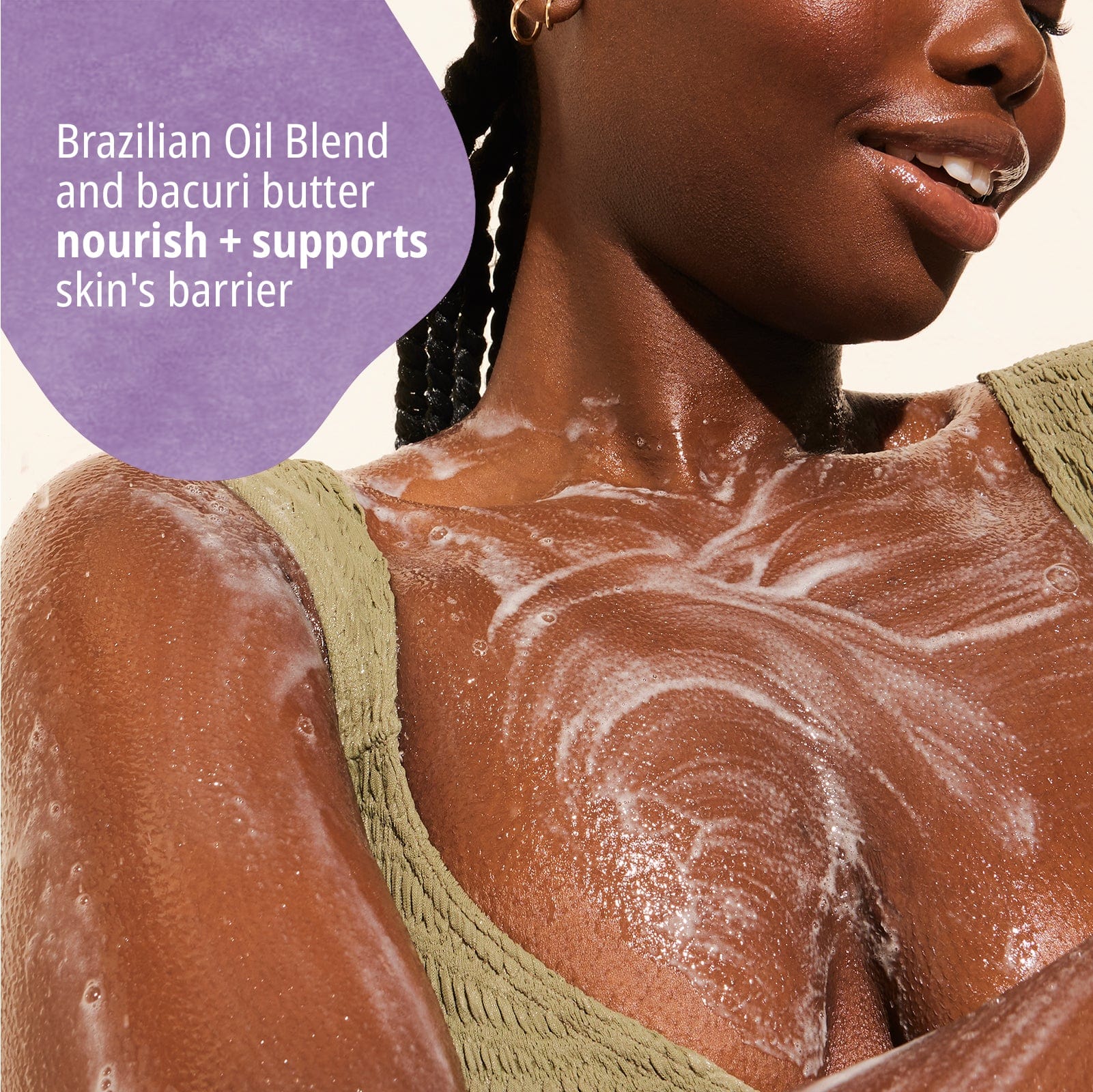 brazilian oil bend and bacuri butter nourish + supports skin&