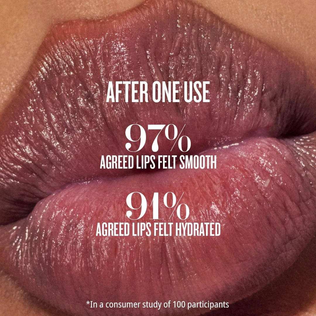 after one use 97% agreed lips felt smooth, 91% agreed lips felt hydrated