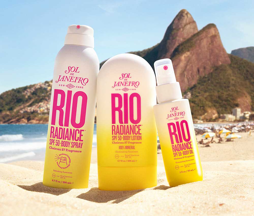 Rio radiance SPF 50 Sun Care Collection - Body spray, body lotion and body oil