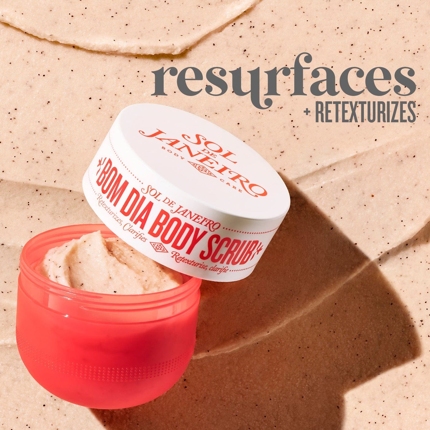 resurfaces + retexturizes