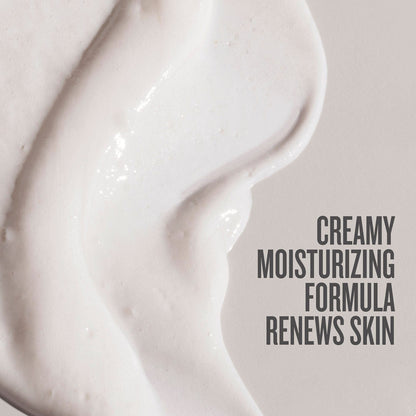 Creamy, moisturizing formula , renews skin