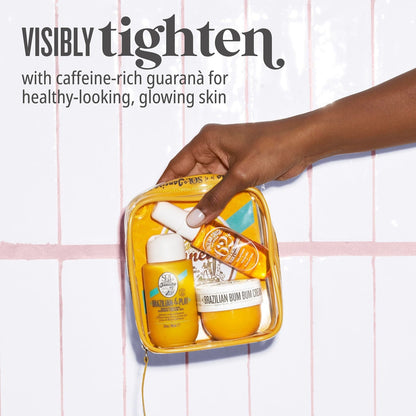 Visibly tighten with caffeine-rich guarana for healthy-looking, glowing skin