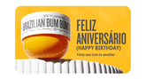 Feliz Aniversario (happy birthday) from one icon to another | sol de janeiro