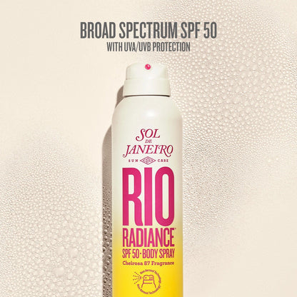 Broad Spectrum SPF 50 Body Spray with UVA/UVB Protection
