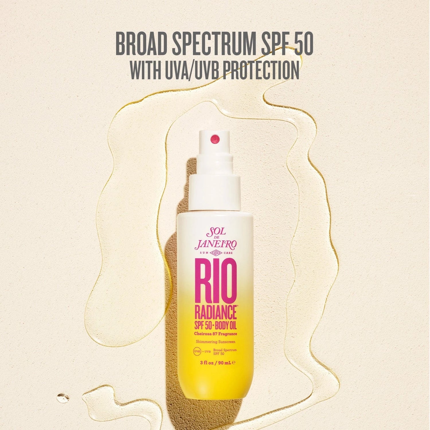 Sol de Janeiro SPF 50 Body Oil Broad Spectrum SPF 50 with UVA/UVB protection