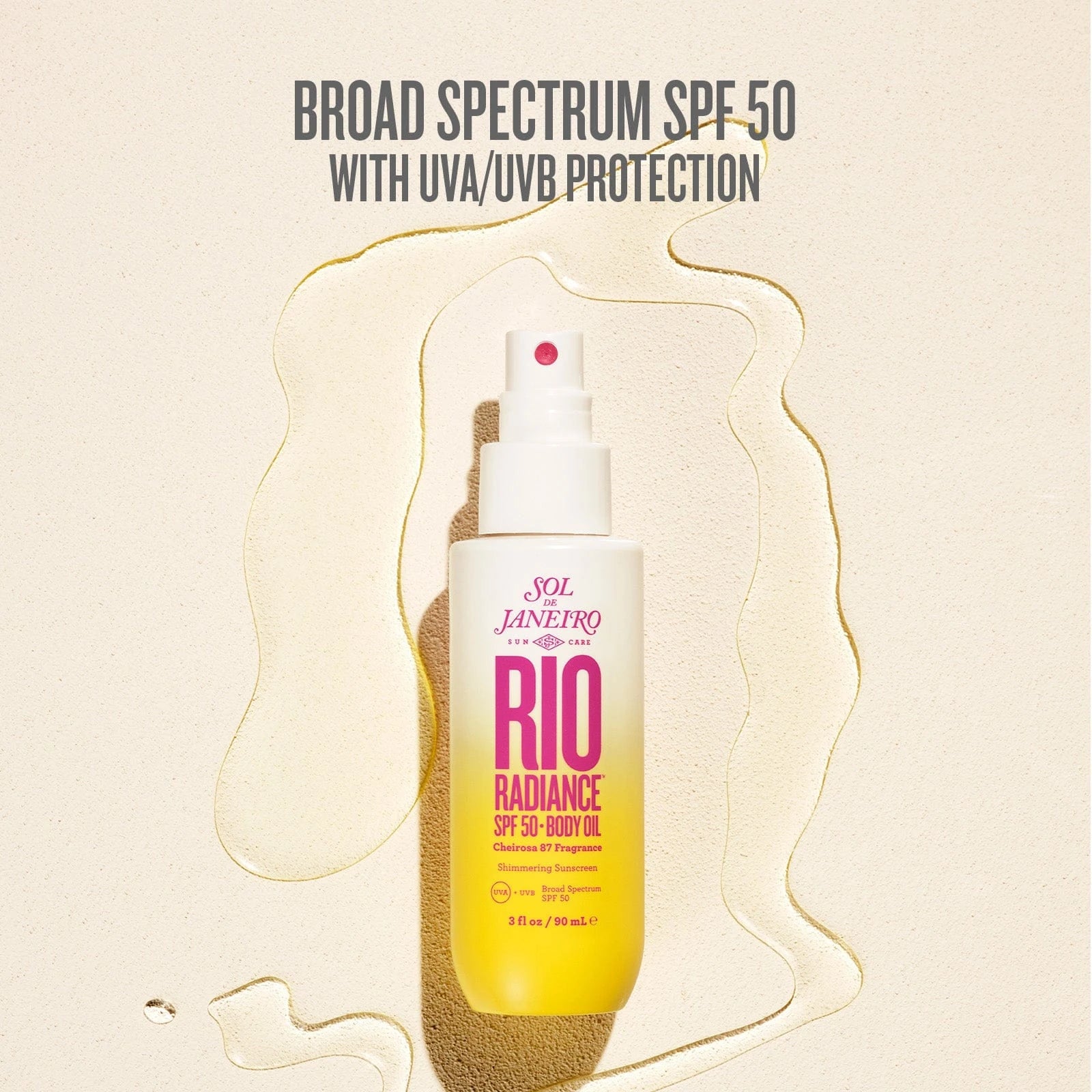 Sol de Janeiro SPF 50 Body Oil Broad Spectrum SPF 50 with UVA/UVB protection